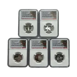 2000-2002-S Silver Quarters NGC PF69 UCAM San Francisco Label Grab Bag