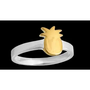 Golden Pineapple Ring