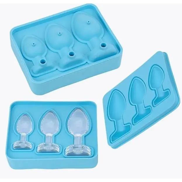 [Father's Day Gift] Christmas Tree Ice Mold – Christmas Tree Shaped Silicone Ice Cube Molds, Fun Silicone Popsicle Molds for Halloween Party Drinks, Awkward Gift (Guaranteed to Get a Laugh), Easy Release & Dishwasher Safe.