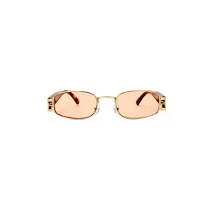 AIRE Sirius Sunglasses in Gold & Rich Amber Tort