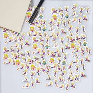 Stickers Pack 20 Pcs Lizzie Luggage Waterproof Bottle McGuire Bike Guitar Vinyl Car Bumper Colorful Aesthetic Water Skateboard Laptop