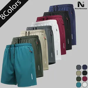 Men's Casual Shorts Set (Menswear) - Side Reflective Details, Drawstring Waist, Multi-Pocket, Stylish Streetwear Summer Bottoms for Gym Workout, Beach Outfits