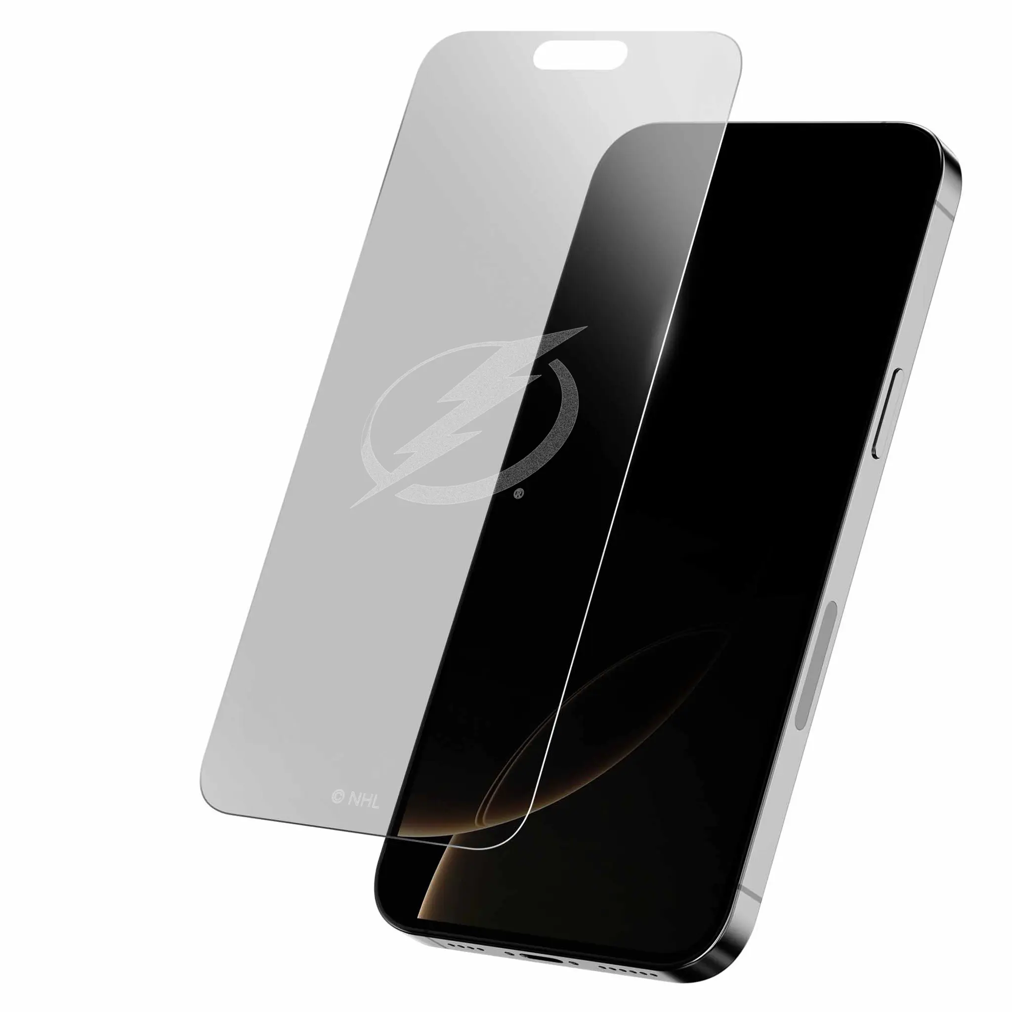NHL Tampa Bay Lightning Clear Screen Protector, Phone & Electronics Accessory for Smartphone, Cellphone Casing & Cover