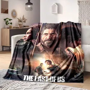 The Last of Us (9) Printed plush blankets, Figure Print Blanket, are suitable for all seasons, soft and comfortable for sofas, mattresses, offices, outdoor use, camping, travel, and home use. Perfect for Black Fri