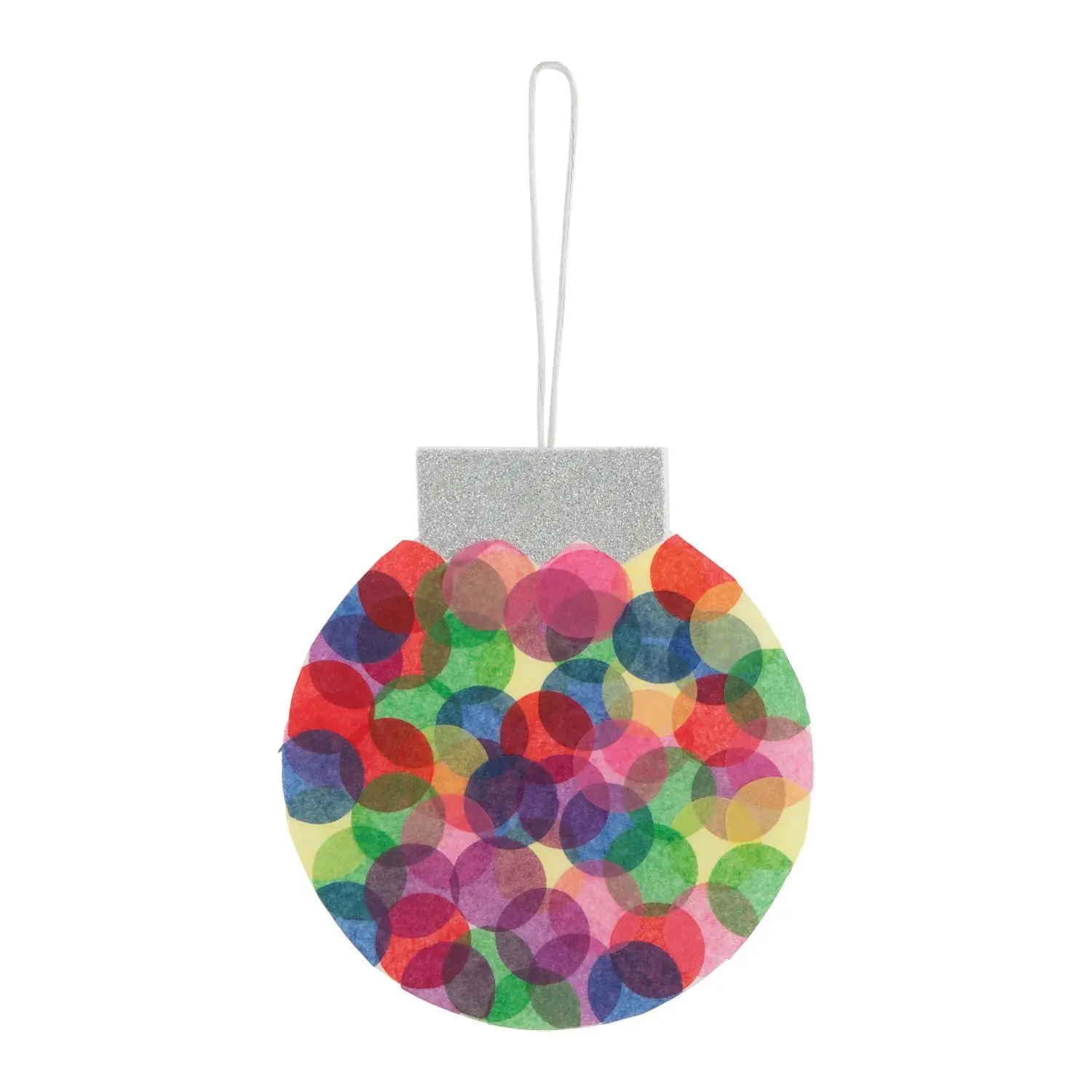 Bright Dot Acetate Ornament Sign Ck-12, Craft Kits, 12 Pieces