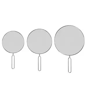 Trademark Global Classic Cuisine 3-piece Stainless Steel Splatter Screen Guards