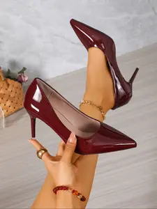 Women's Fashion High Heels, 9cm Comfortable Office Shoes, Multiple Colors, Perfect for Daily Wear & Special Occasions