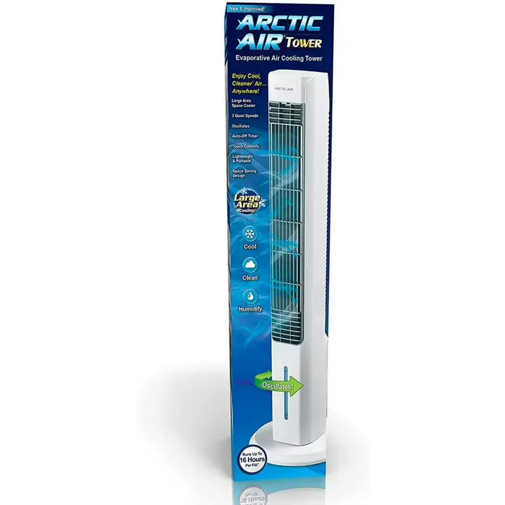 Open box/used Arctic Air Tower Pure 0S5-800 305 | Speed 38" Cool Tower Oscillating Fan, White