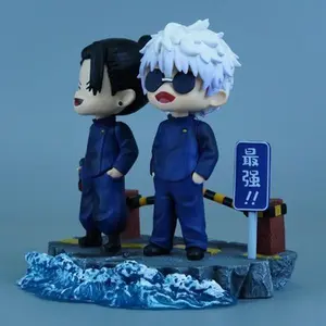 Jujutsu Kaisen Gojo & Geto Q Version Figure, The Ultimate Streetwear Duo Collectible  Costume Jewelry & Accessories   Jewelry Sets