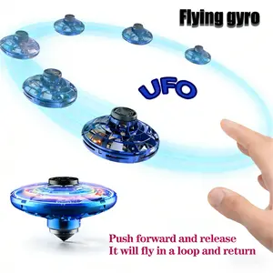 Magic Flying Ball Toy | Hand-Controlled UFO Drone | Dazzling LED Lights | Hovering & Boomerang Action | Kids' Fidget Toy