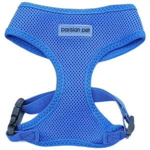 Parisian Pet 'Freedom Harness' for Dogs & Cats – Comfortable and Durable Neon Blue Pet Harness