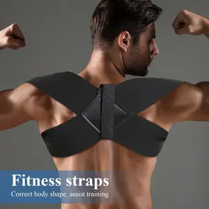 Weightlifting Belt for Bench Press and Shoulder Training, Stable Back Muscle Support, Chest Straightening Exercise Equipment