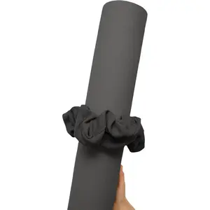 Yoga Mat Scrunchie Holds Your Yoga Mat in Style Durable Elastic Fabric Fits All Standard Yoga Mats (mat not included)