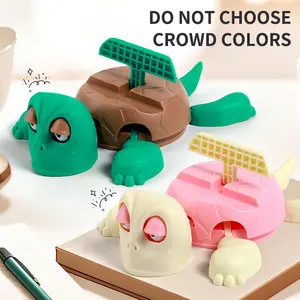 Funny Turtle Water Cup Mat, Shocking Eye Gazing Design, Hot Trendy Tortoise Shell Cup Pad Stand, Unique Table Accessory