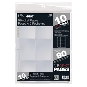 9-Pocket Retail Page for Standard Size Cards (10ct)