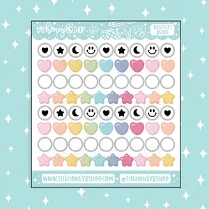 Bracelet Beads Doodle Sticker