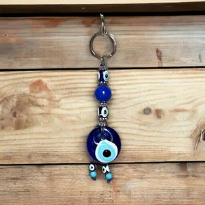 Evil Eye Nazar Boncuk Mal De Ojo Keychain