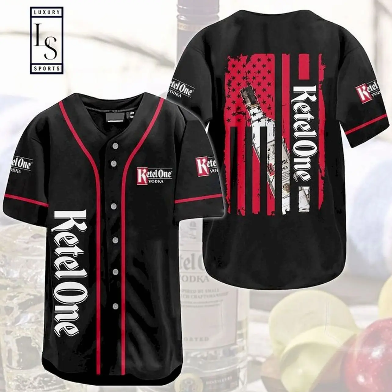Ketel One Flag Baseball Jersey