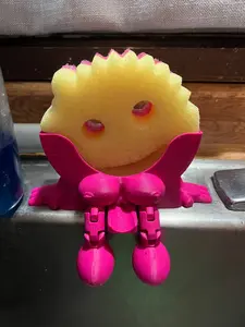 3D Printed Scrub Mommy 2.00 Holder with Drain