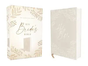NIV, Bride's Bible, Cloth over Board, Cream, Red Letter, Comfort Print by Zondervan [Hardback Book]