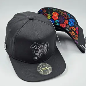 Black Monopoly Cap