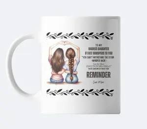 Mother-Daughter Inspired 15oz Ceramic Mugs