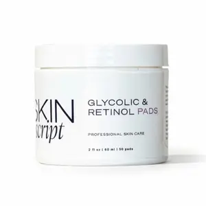Skin Script Glycolic and Retinol Pads (50 Count)