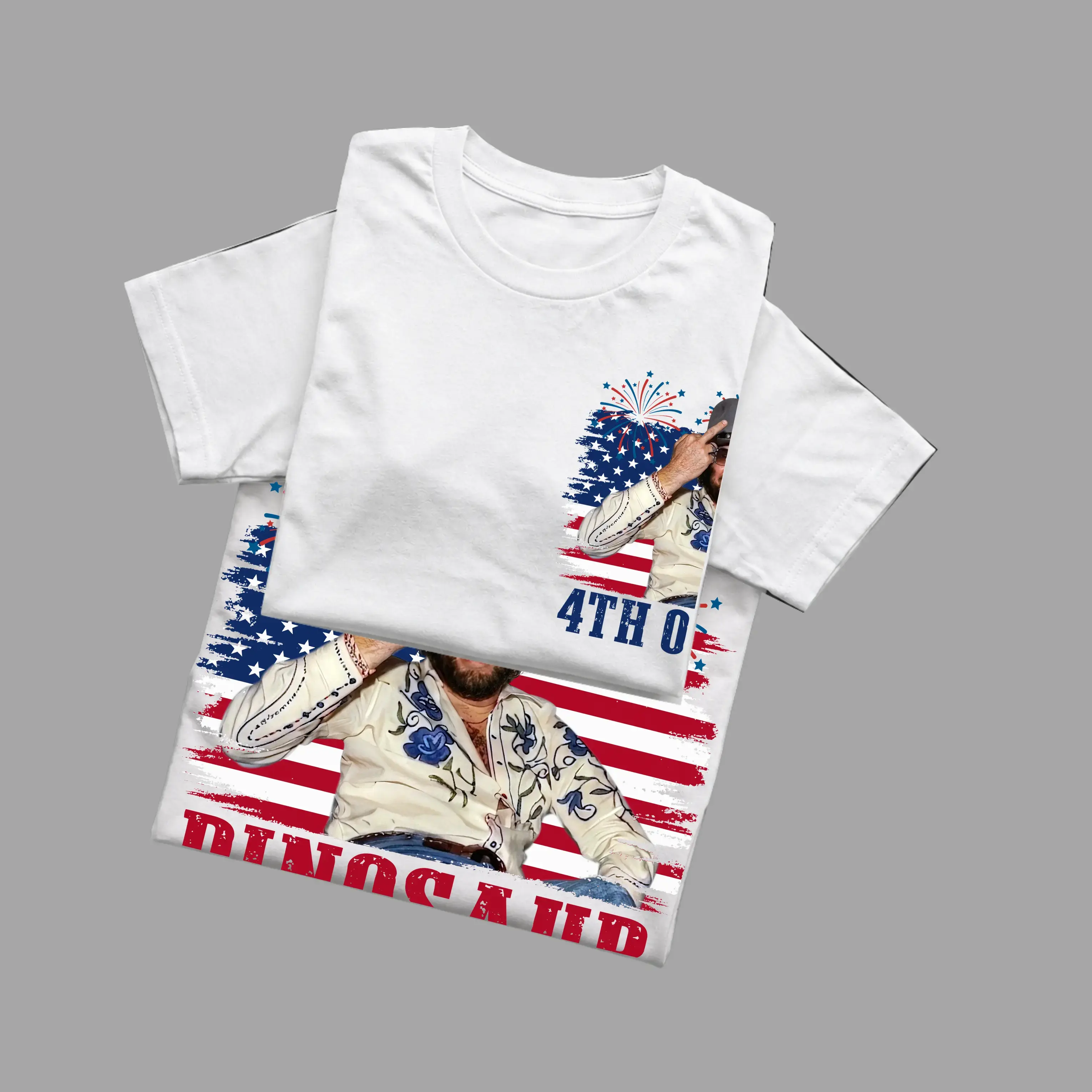 Dinosaur H.ank Wi.lliams Jr.Bocephus Western Shirt, 4th Of July shirt, Funny Cowboy Quote Shirt, Country Music Vintage Style Unisex shirt, Classic Coutry Fan Gift