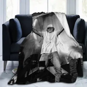 The Morgan Cole Wallen-themed ultra-soft flannel blanket is perfect for the sofa, office, camping, and travel-making it an ideal gift choice.