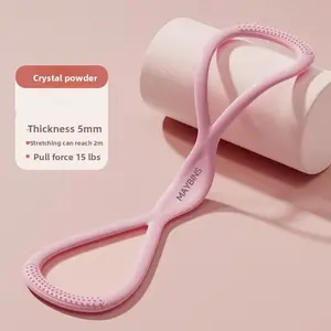 Unisex Fitness Resistance Band, Elastic Training Strap for Arms Chest Back, Yoga Gym Workout Pull Rope, Muscle Training Tube