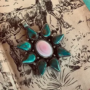The Turquoise Bloom Pendant