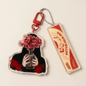 Obsession Acrylic Keychains, One Wish keychains, bag decor, Obsession One Wish Willow, nikki charm