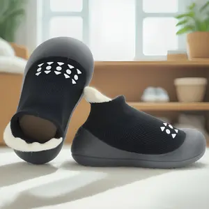Baby Sock Shoes Infant Shoes Todder Shoes Infant Cozy Slippers Newborn Crib Shoes for 6 9 12 24 36 months Boys Girls Toddlers Indoor Outdoor Adorable Walking Shoes Lightweight Breathable Durable Fist Walker Shoes for 0 1 2 3yrs old
