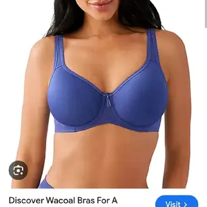 Wacoal Bras - Discover Wacoal Bras For A Visit - Product in Blue Color as Shown Womenswear Basic Minimalist Plain Design