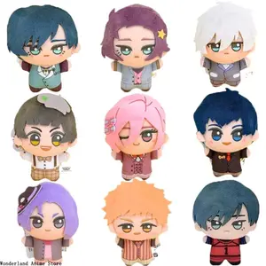 10CM Cosplay Rin Itoshi Sae Isagi Yoichi Nagi Seishiro Mikage Reo Bachira Meguru Chigiri Hyoma Pendant Plush Keychain