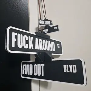 Hanging FAFO sign- GIANT