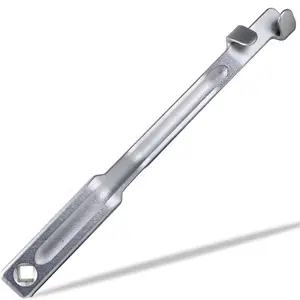 Wrench Extender Tool Bar, Wrench Extension with 1/2" Square Hole for Enhanced Leverage & Accessibility