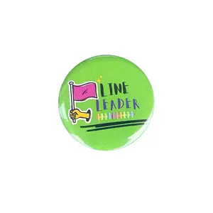 Line Leader Button Pin