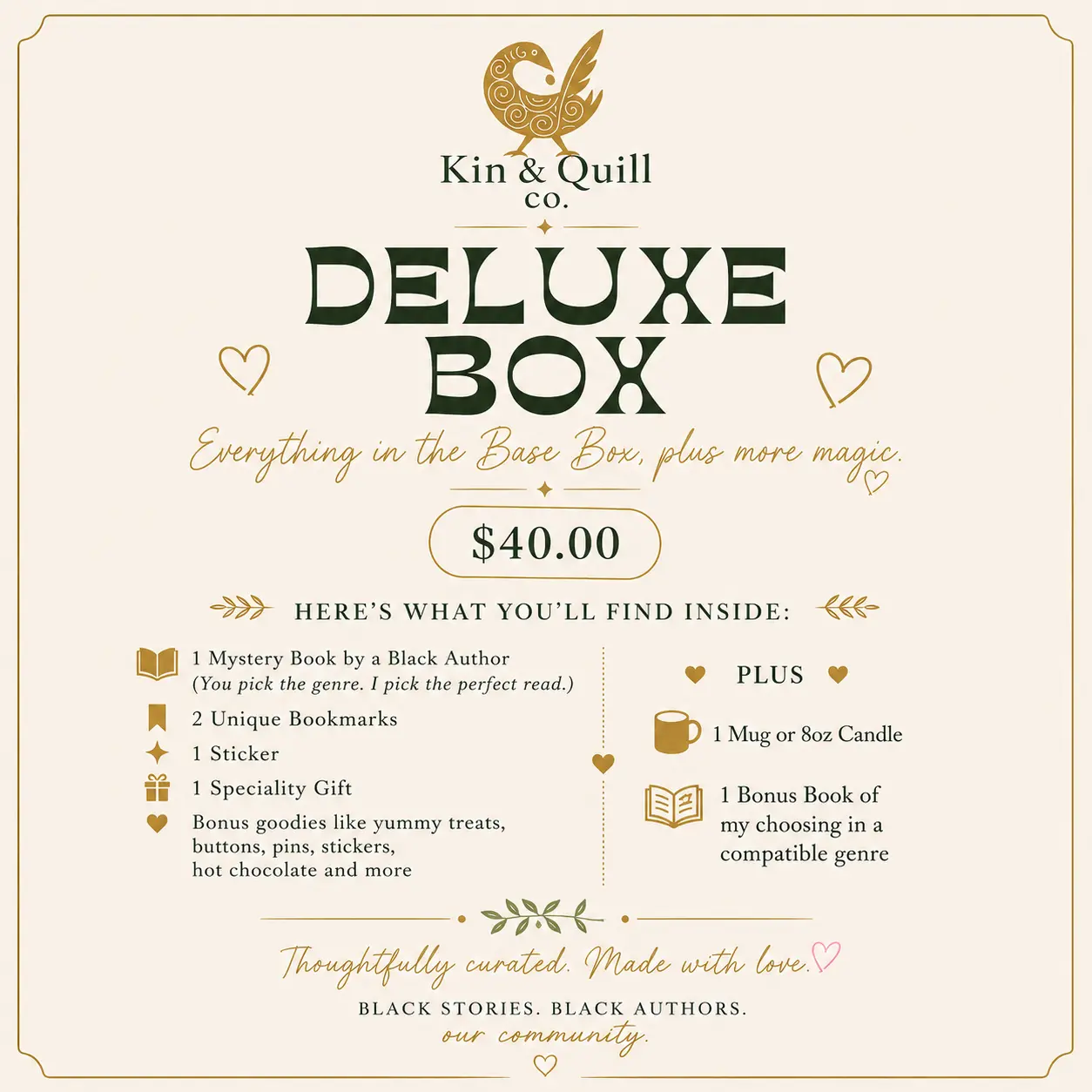 Kin & Quill Co. Deluxe Box