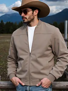 Men's Western Cowboy Hunting Casual Jacket, Loose Fit Suede Vest, Autumn New Arrival, American Style, Cross-Border Independent Store