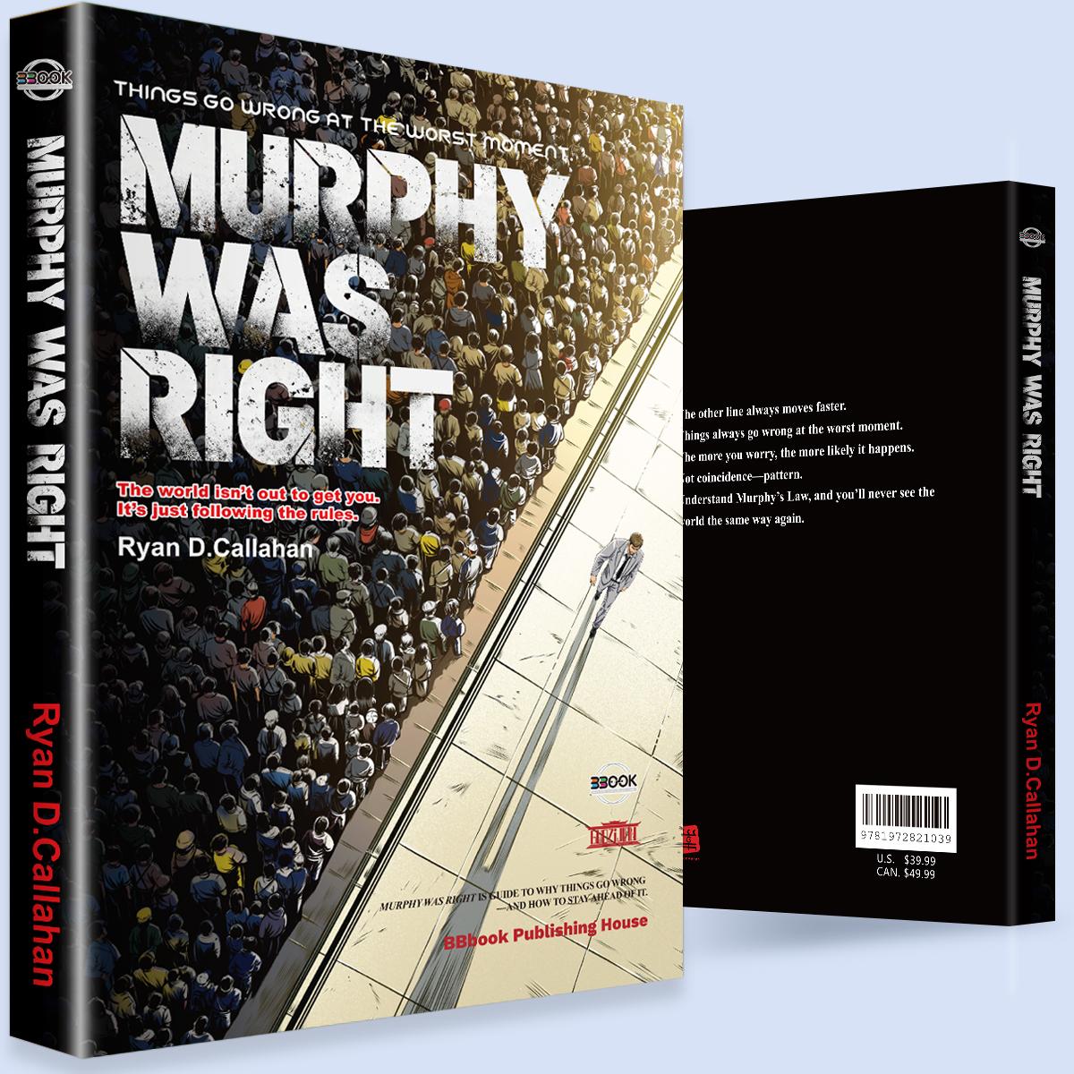 【BB Books】Murphy Was Right: A Practical Guide to Probability, Psychology, Decision Making & Life Success Paperback Book