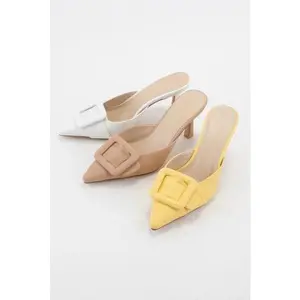 Pointed-Toe Mules