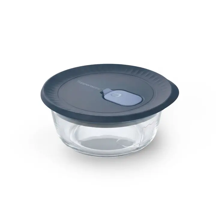 Tupperware Voila™ Glass Food Storage Container | Round Small