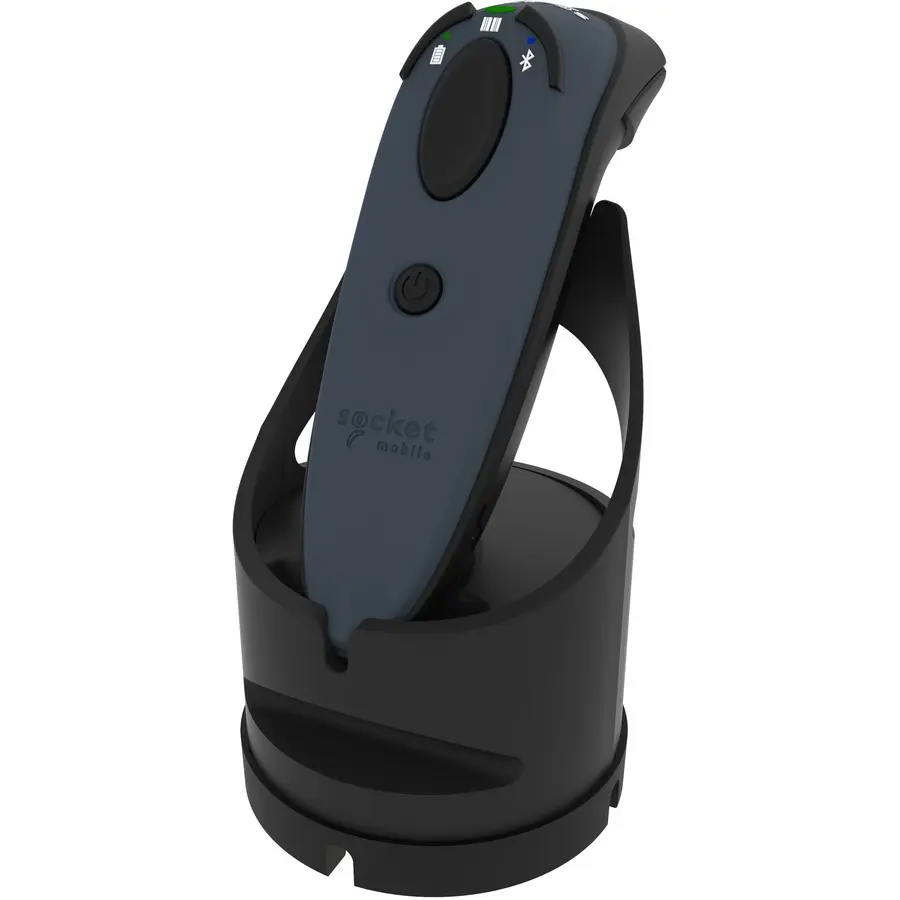 Socket Mobile D720 Barcode Scanner, Rechargeable Battery Pre-Installed, High-Efficiency Scanning Device for Office Use
