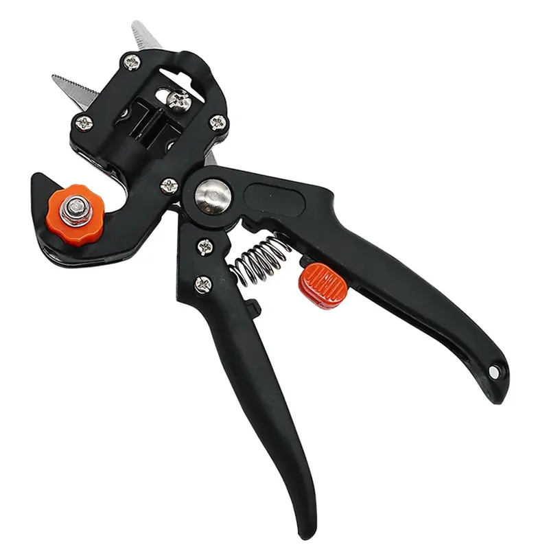 6-Piece Garden Tree Grafting Knife & Pruning Tool Kit - Includes Pruners, Shears, Snips, and Scissors for Cutting Tasks, 6 Pieces