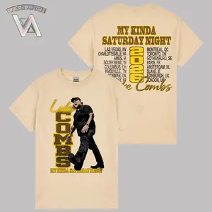 Luke Country Music V2 - My Kinda Saturday Night Tour 2026 Shirt, Country Music Graphic Tee, Concert T-Shirt, High-Quality Shirt Unisex Heavy Cotton Shirt, Music Fan Merch Gift