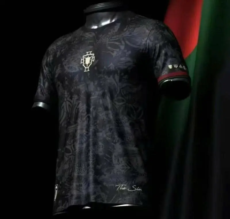 Premium C.R7 Red Portugal Football Jersey for Fans of GOAT - TikTok Shop