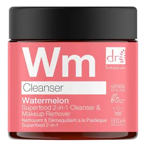 Dr. Botanicals DR. BOTANICALS APOTHECARY  Watermelon Superfood 2in1 Cleanser & Makeup Remover  2.0oz 2oz 2oz