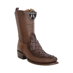 Bota de Pirarucu Chocolate Horma Dubai – Wild West