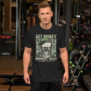 Get Money, Improve Daily Platinum Eagle Streetwear